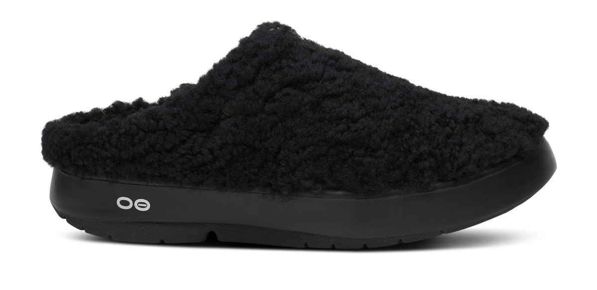 Women's OOcoozie Sherpa Mule - Black