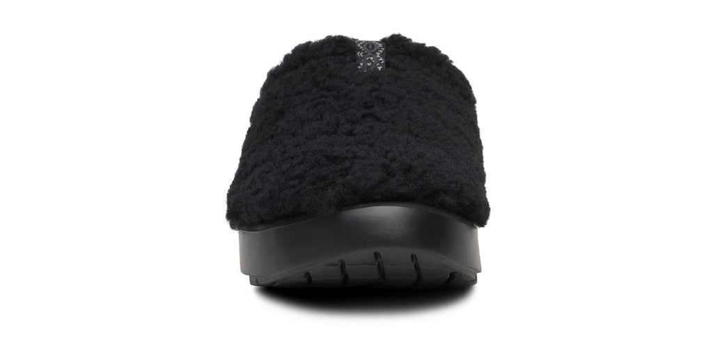 Women's OOcoozie Sherpa Mule - Black