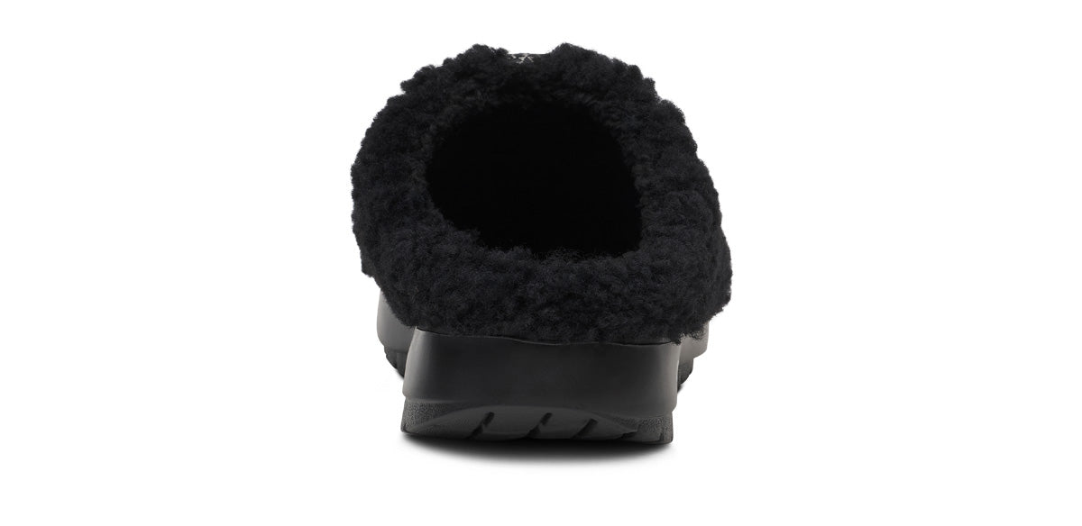 Women's OOcoozie Sherpa Mule - Black