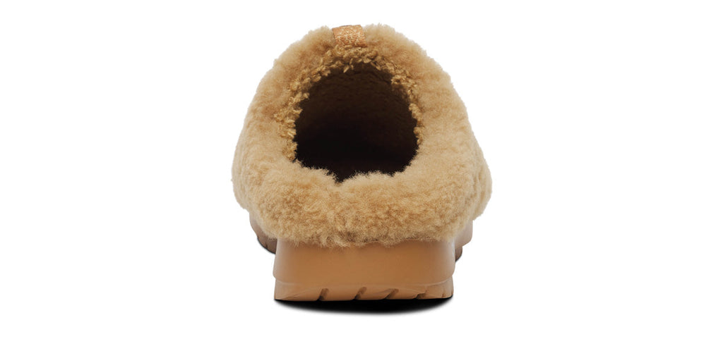 Women's OOcoozie Sherpa Mule - Café Spice