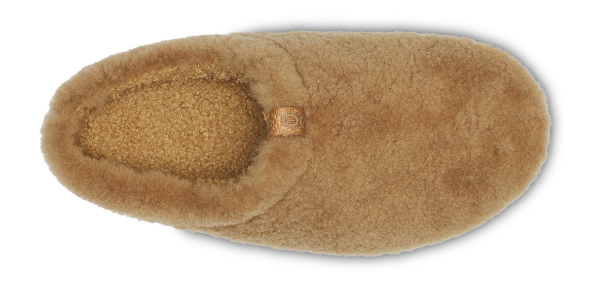 Women's OOcoozie Sherpa Mule - Café Spice