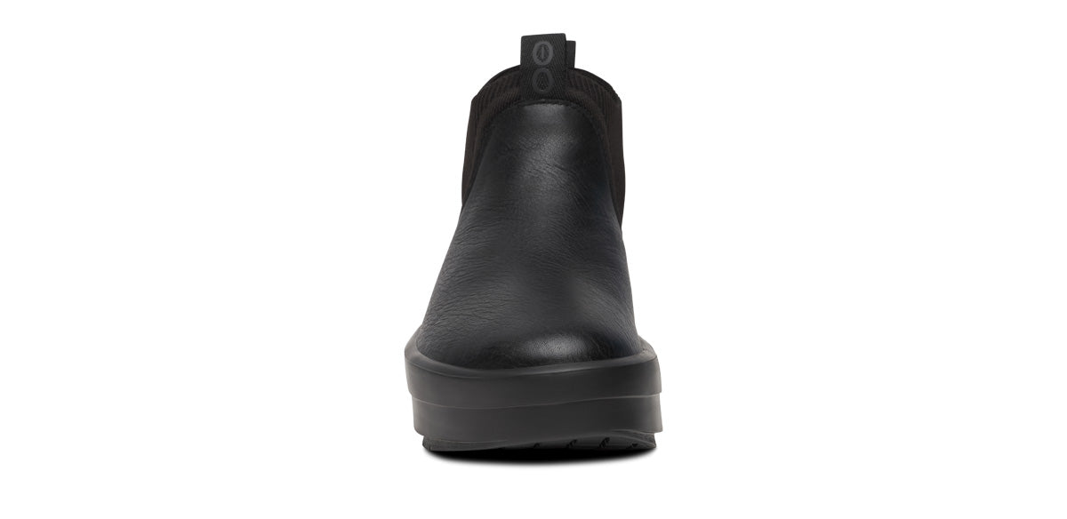 Women's OOmega Leather Londoner - Black